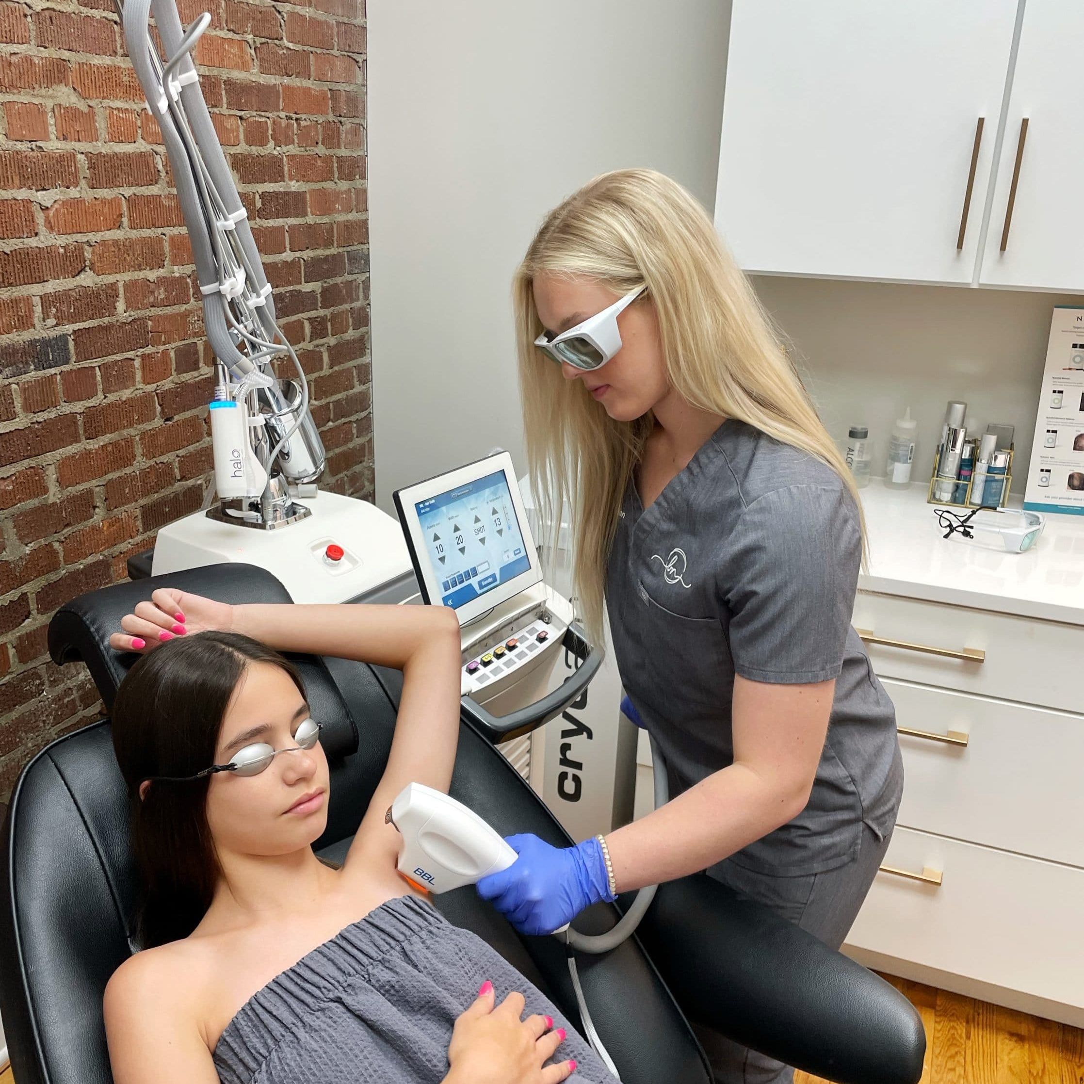 Laser Hair Removal Bubble Photo