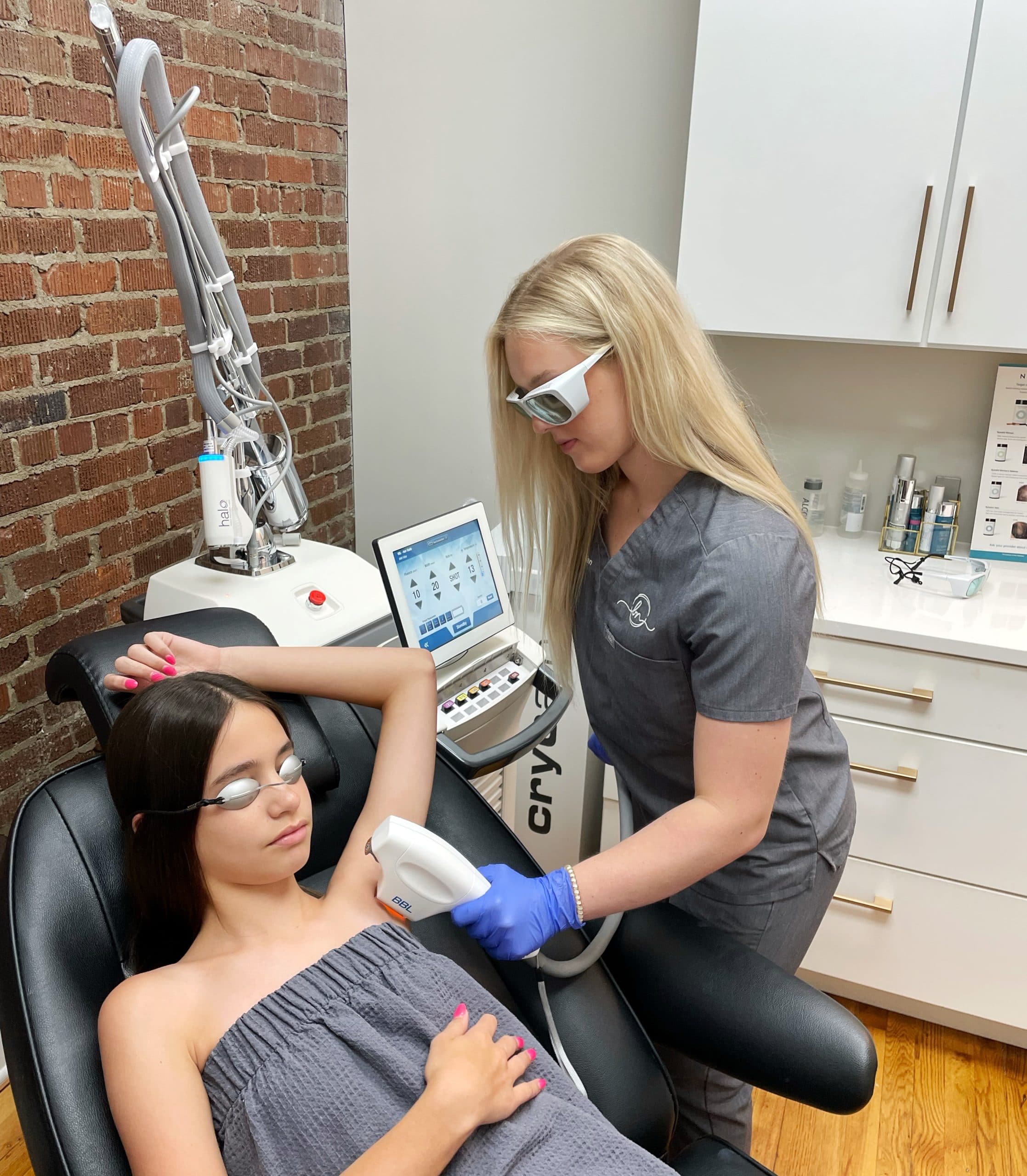 Laser Hair Removal Bubble Photo